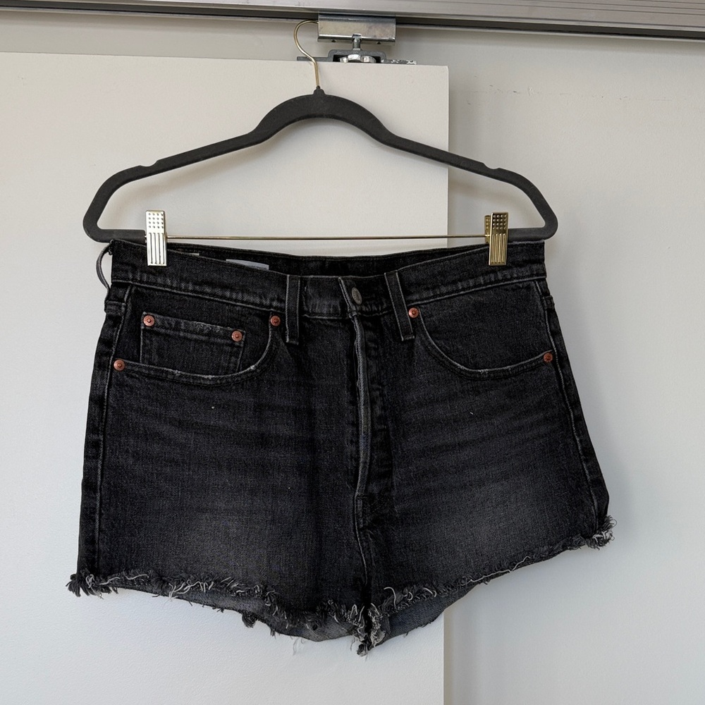 Levi’s Black Denim Short/ Mini Shorts